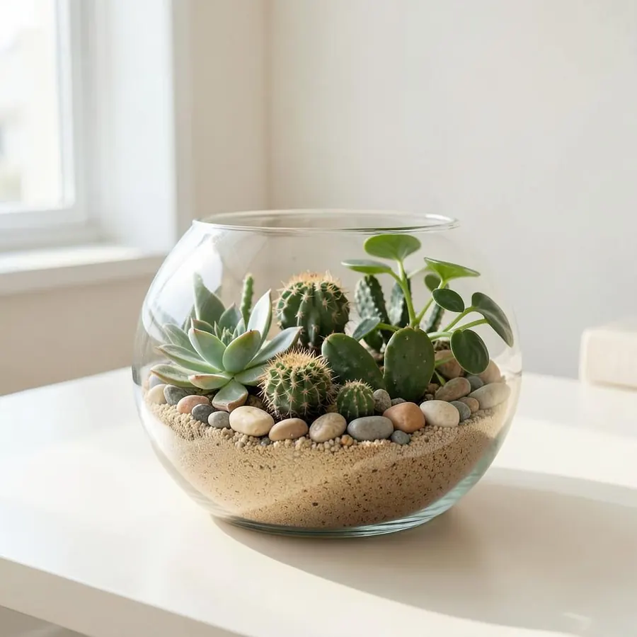 Modelo de terrário: TERRÁRIO ABERTO