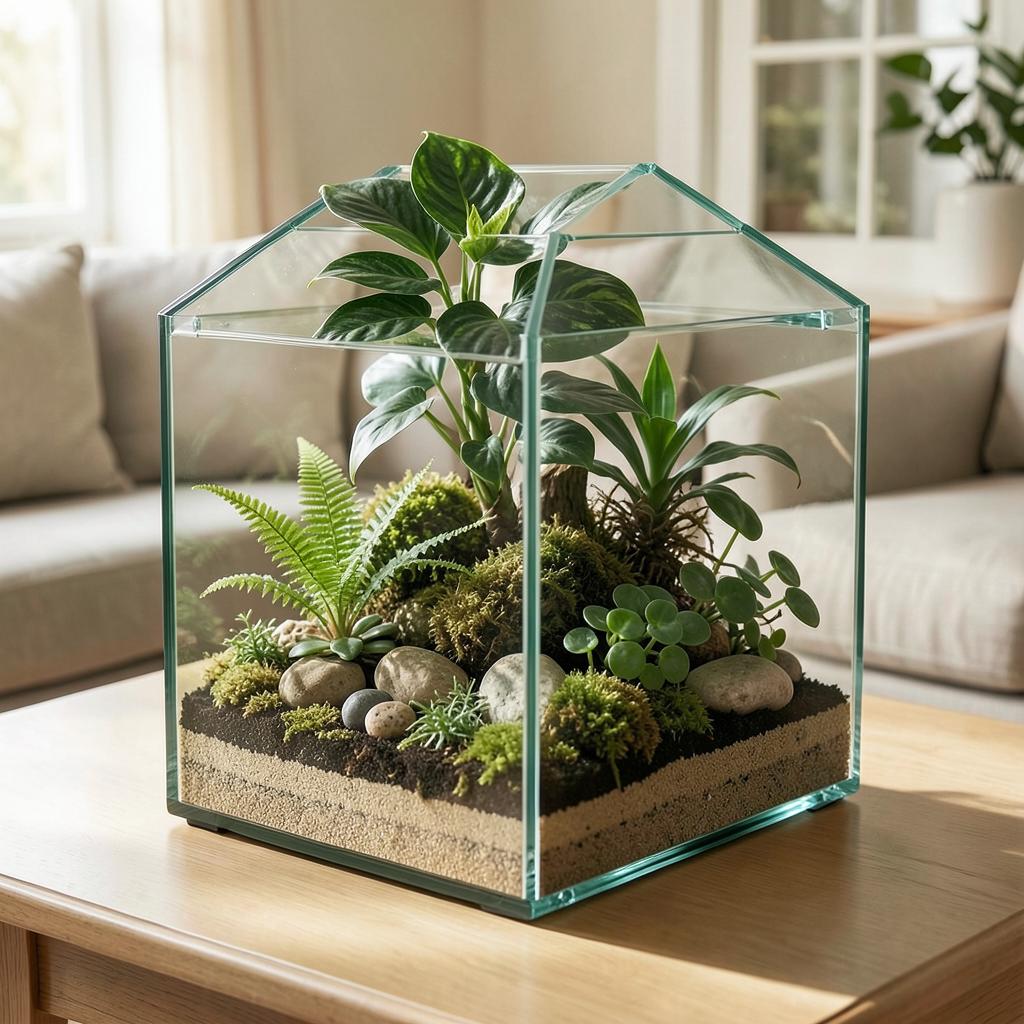 Modelo de terrário: TERRÁRIO DECORATIVO